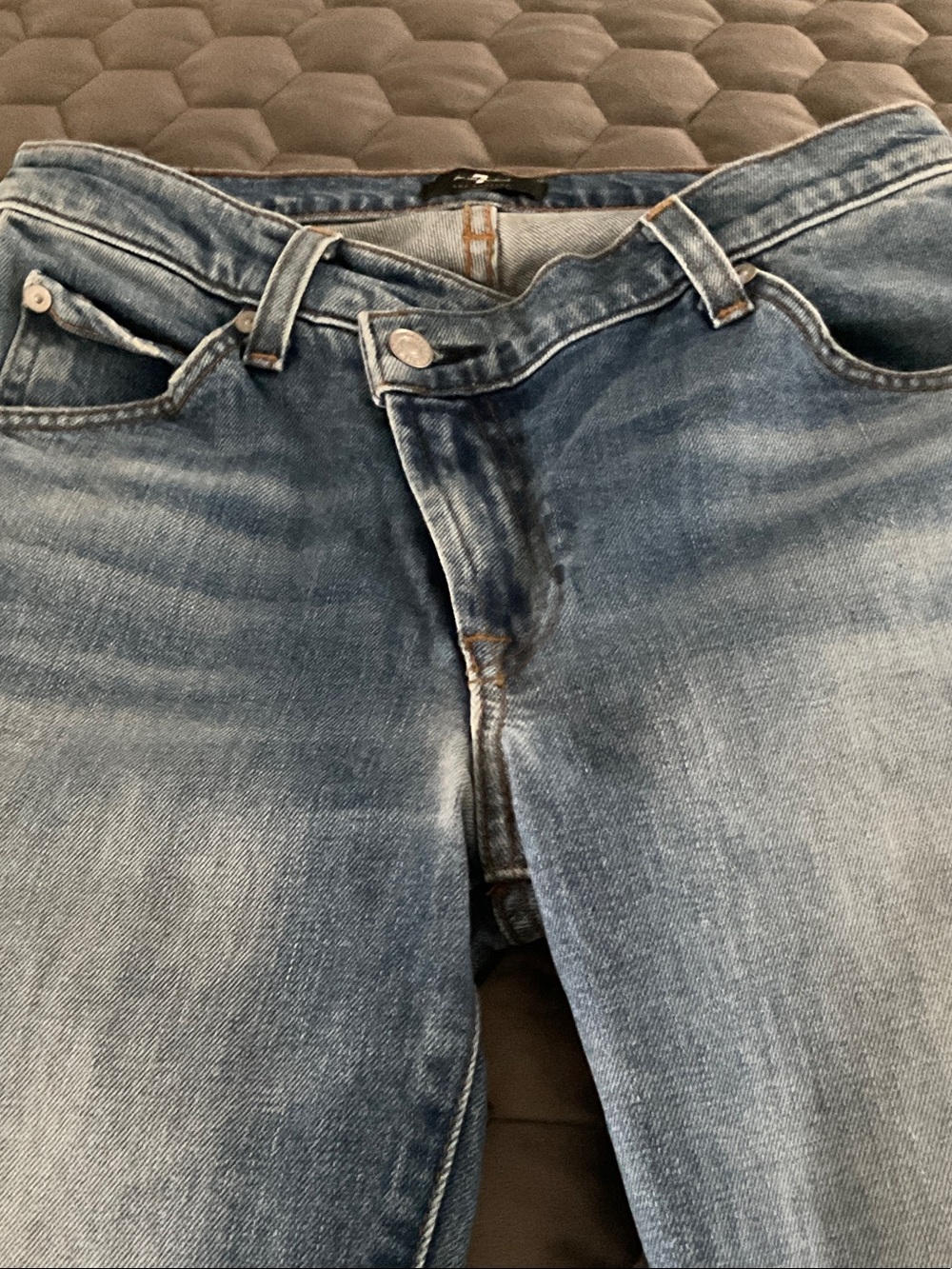 7 For All Mankind Asymmetrical Waist